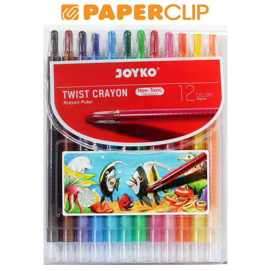 

CRAYON PUTAR JOYKO 12 COLOR