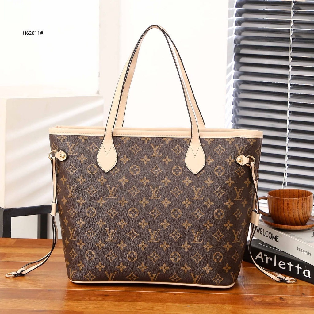 BAG Neverfull MM Zipper Tote Bag 2011/H62011