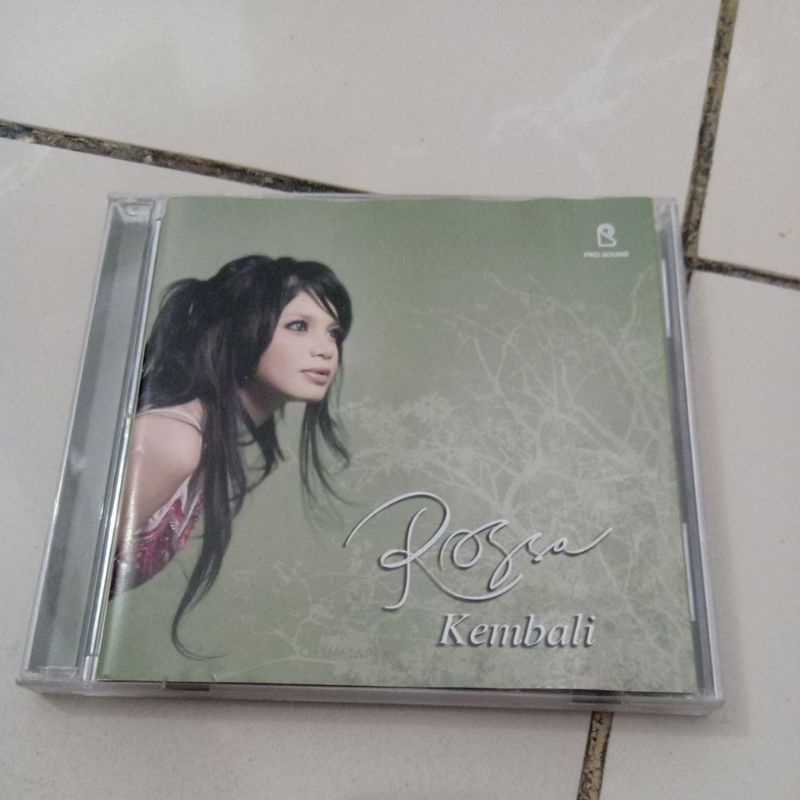CD Lagu Rossa KEMBALI