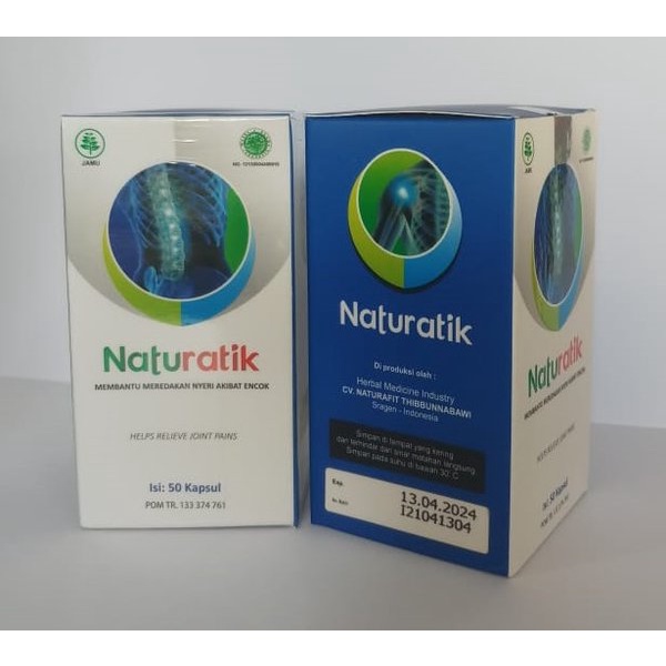 OBAT SENDI Naturatik Isi 50 Butir Kapsul Mampu Mengatasi Sakit Sendi Dan Tulang AMPUH ORIGINAL