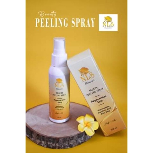 promo Peeling spray NLS skincare BPOM