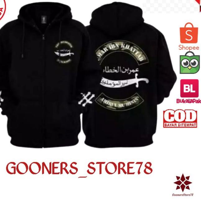✴ jaket dakwah jaket dakwah pria jaket dakwah umar bin khattab ○