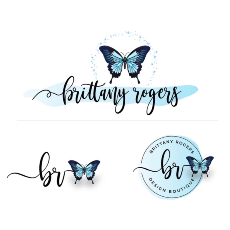 

(DRAN BRITTANY) JASA BIKIN DESAIN LOGO OLSHOP BISNIS ELEGANT SIMPLE