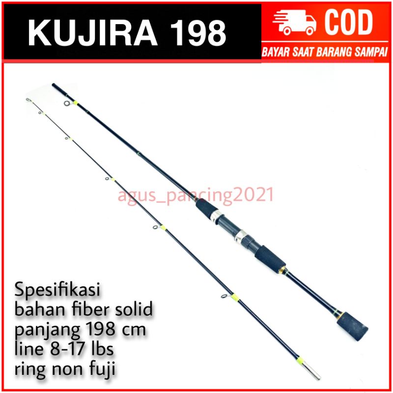 Joran spinning Ajiro Kujira 198cm