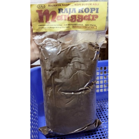 

Kopi Bubuk Raja Kopi Manggar,kemasan 500gr