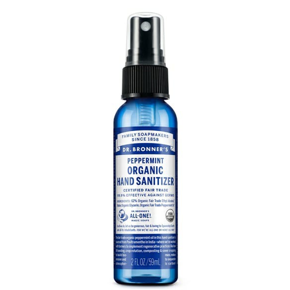 Dr Bronners Organic Hand Sanitizer 59ml