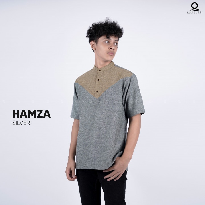 QOMISHU Kurta Kasual Simply Premium HAMZA