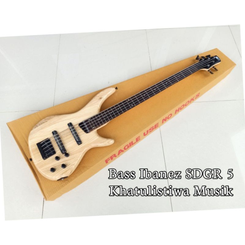 Bass Ibanez SDGR 5 String All Part Standar Korea