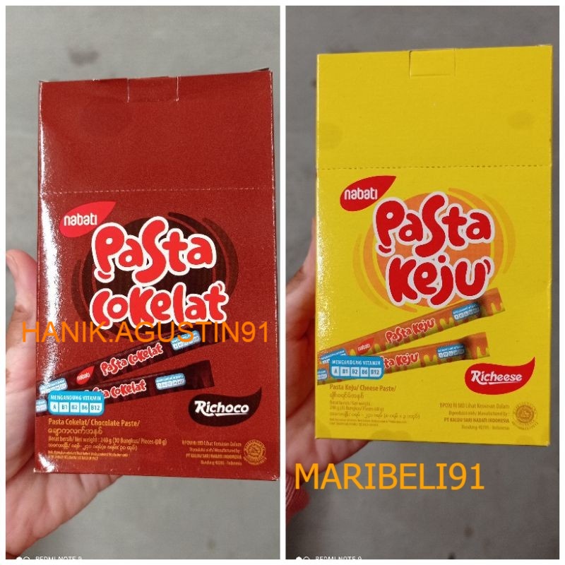 

Richeese Pasta Box isi 30 pcs maribeli91