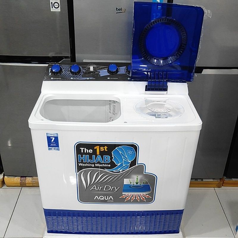 Mesin Cuci Aqua QW-P1250T 12KG Hijab Washing Machine Bogor/Depok