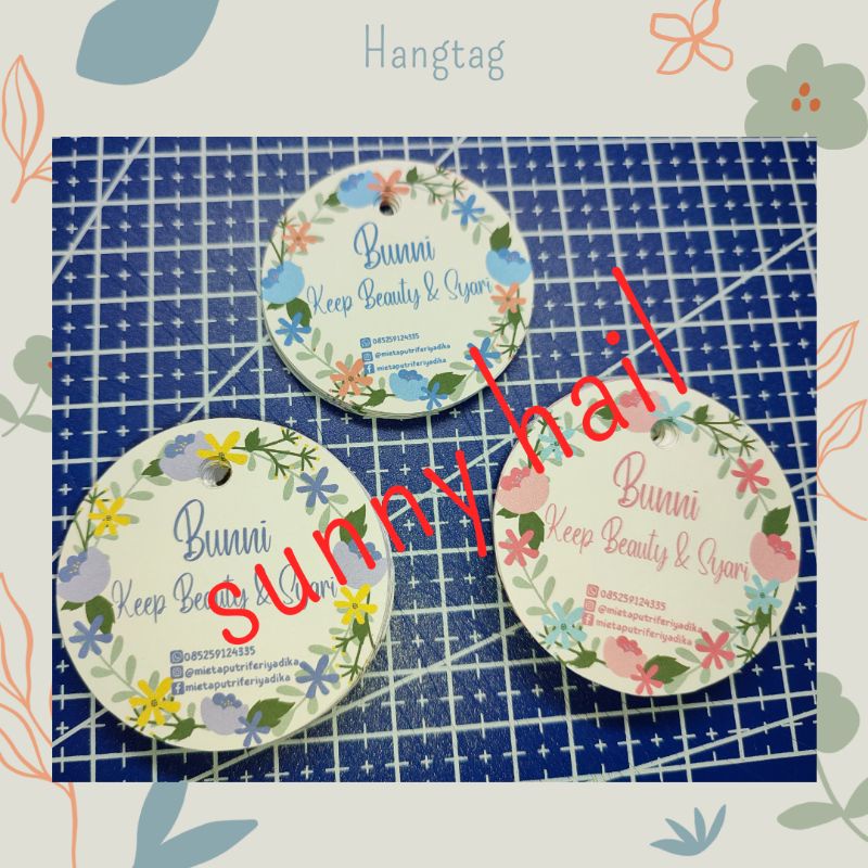 Hangtags Custom | Cetak Hangtags Custom | Cetak Hangtag Murah