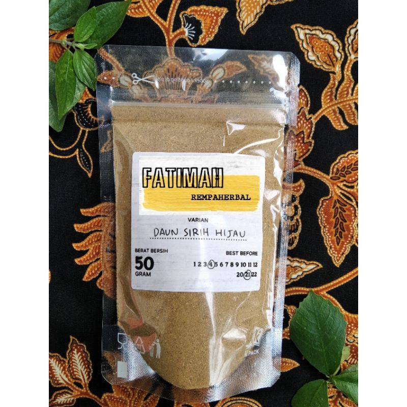 

Daun Sirih Hijau Bubuk