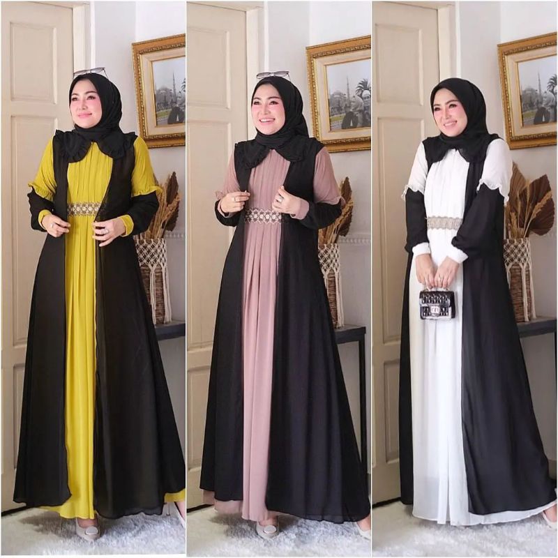 PGG ALISA DRESS/SALAMAH DRESS/JEFI DRESS GAMIS