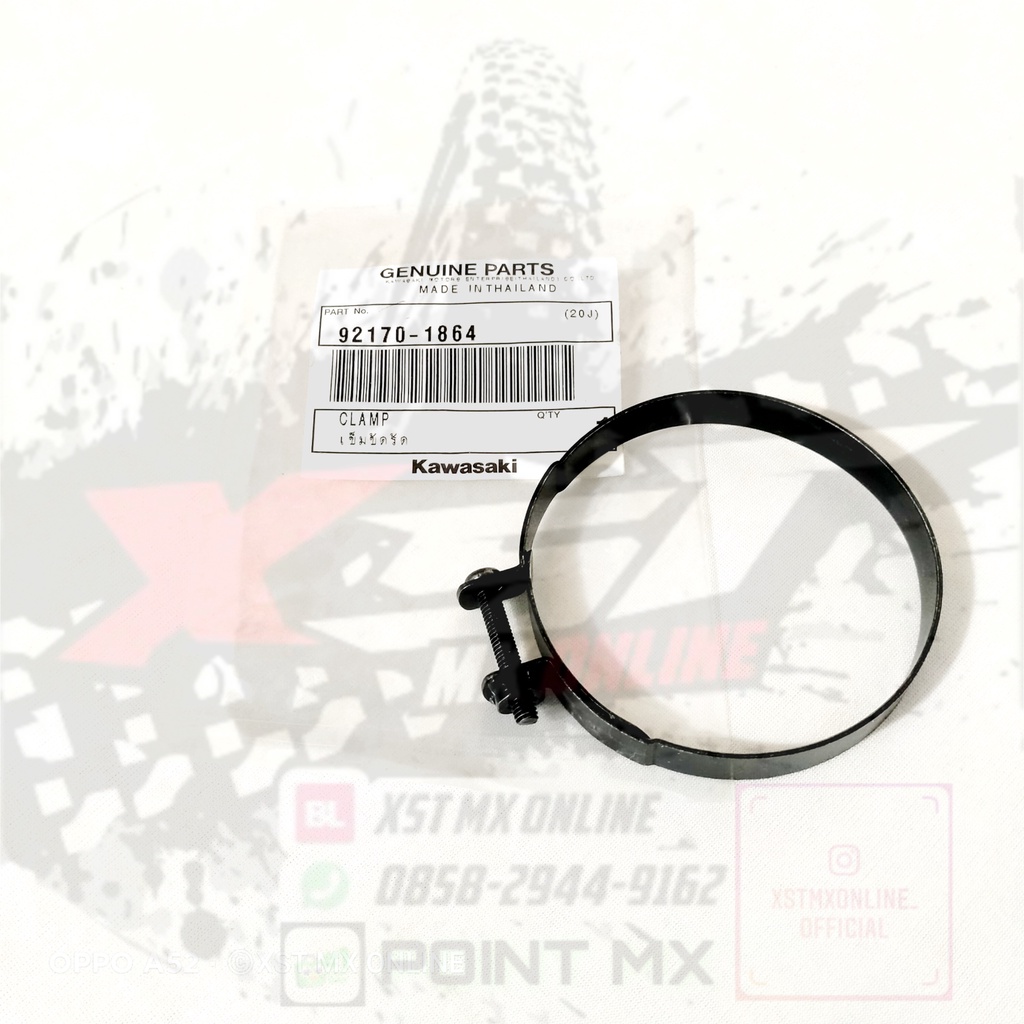 klem karet karbu ninja rr besar