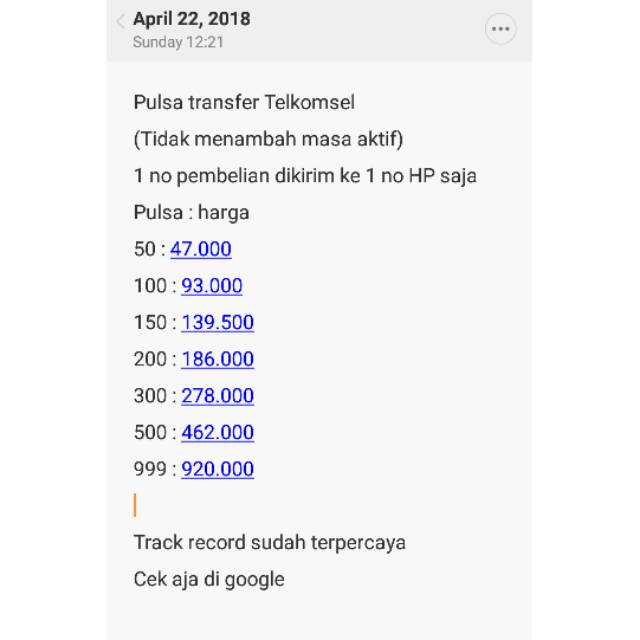 Jual pulsa transfer Telkomsel grosir ( terima jual beli)