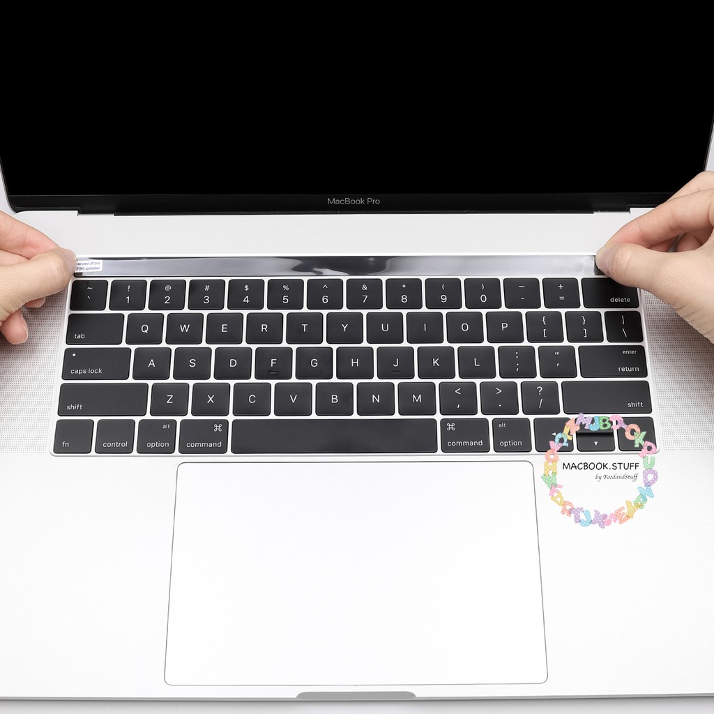 SCREEN PROTECTOR ANTI GORES MACBOOK BAGIAN PRO TOUCHBAR PROTECTOR FILM SKIN 13 dan 15 A1706 A1707 A1989 A2159 A1990 A2338 A2141