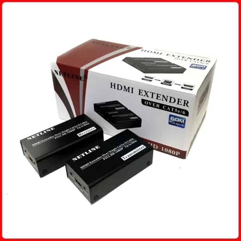 Hdmi Extender 60m single CAT5e/6