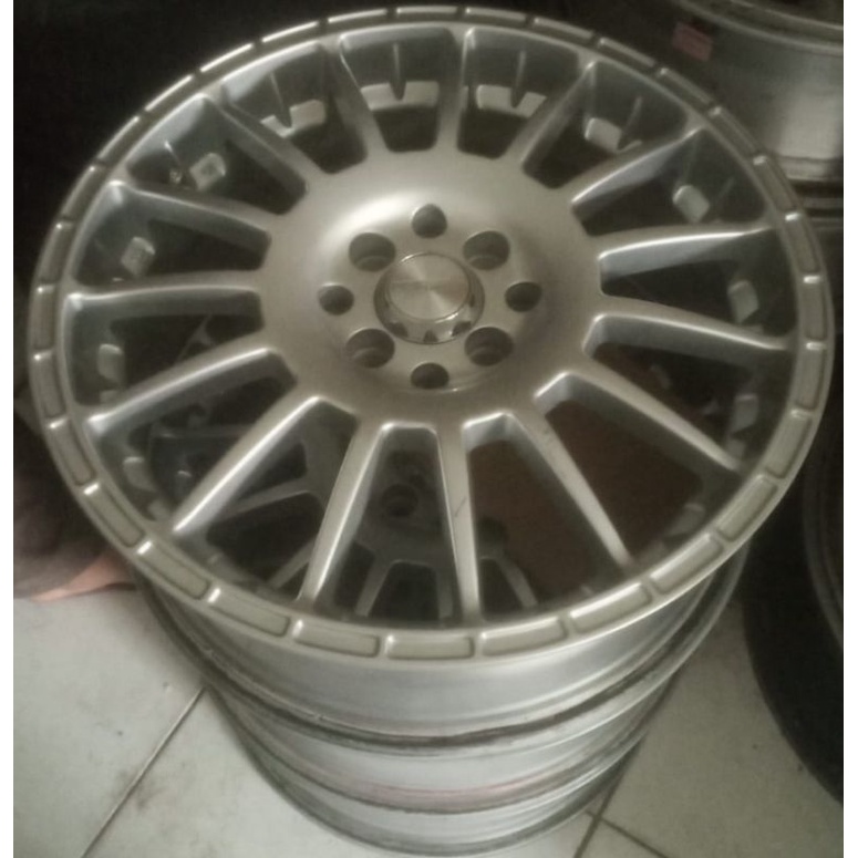 velg mobil bekas Racing Arrow Ring 17 lebar 7 baut pcd 4x100, 4x114 ET46 seken termurah untuk Avanza