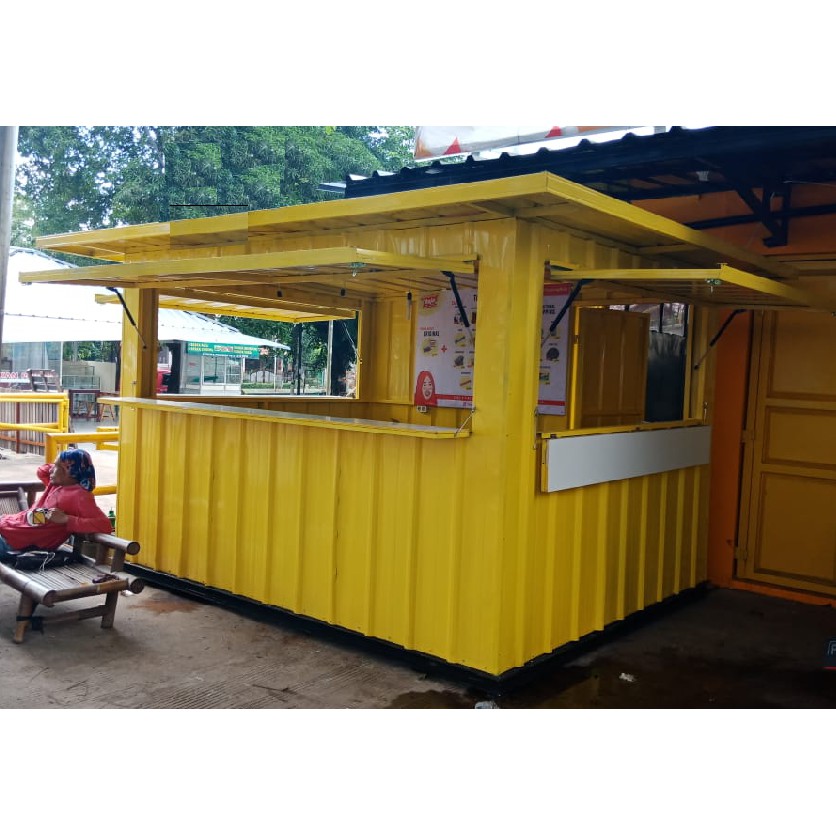 Booth Waralaba Makanan Dan Minuman 200x150x200 Murah Kekinian Shopee Indonesia