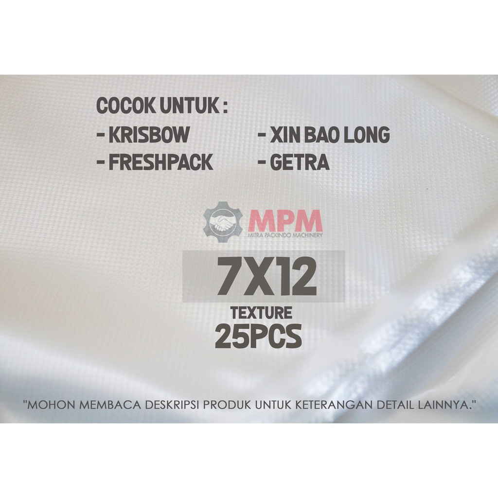 Grosir Plastik Vacum Texture Embos  7x12 Cm / Vacuum Bag ezgkYJinO3nwp