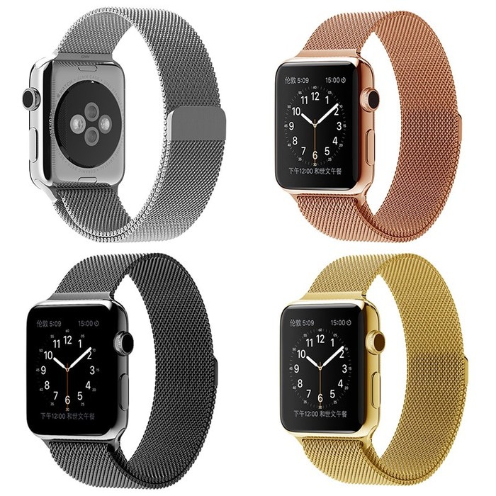 NOTO 38mm 38 mm Strap Apple Watch Milanese Loop Jam Smartwatch