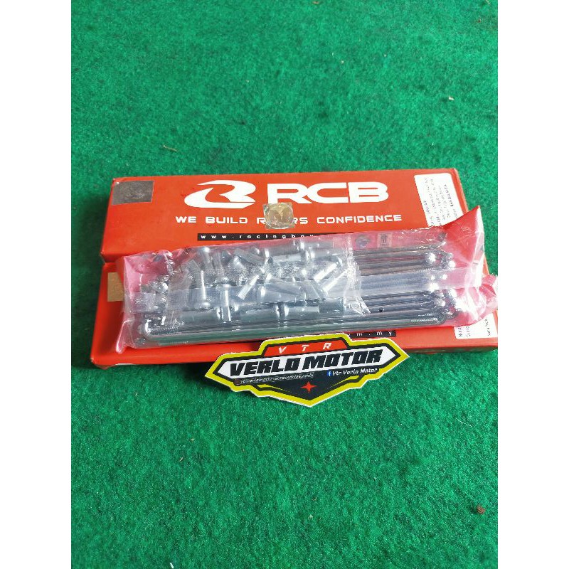 Jari-jari Velg motor chrome rcb