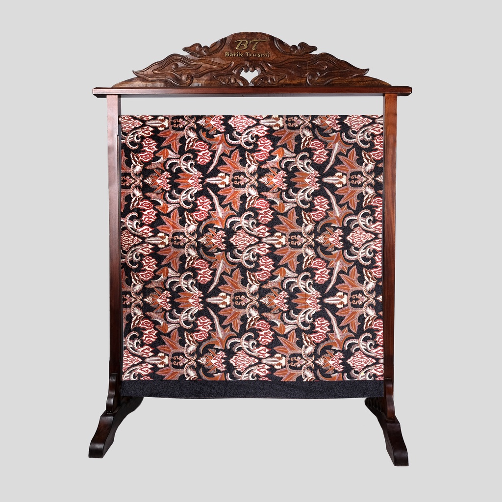 BATIK TRUSMI Bahan Kain Batik Meteran  Motif Mega Mendung Bahan Katun Halus Cirebon