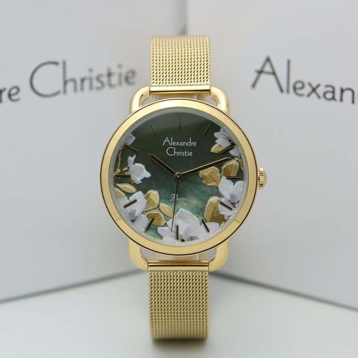 ORIGINAL Jam Tangan Wanita Alexandre Christie AC 2852 / AC2852 / 2852 Garansi Resmi 1 Tahun.