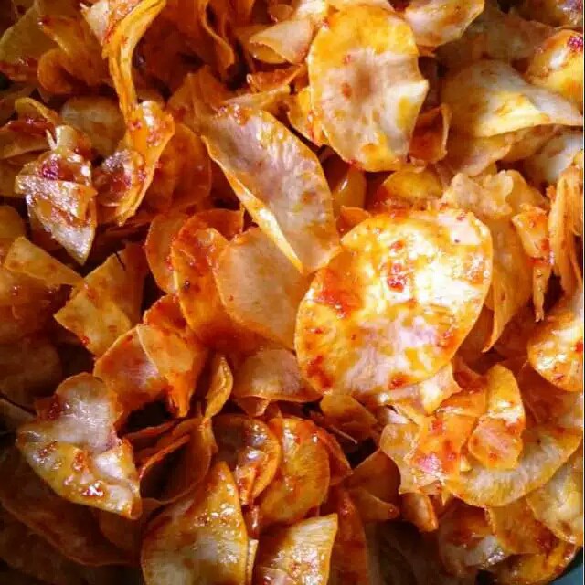 

Kripik Singkong Pedas Manis @250 Gram