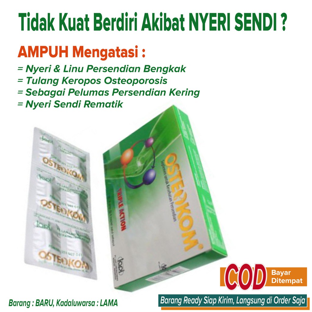 Vitamin Obat Nyeri Sendi Linu Ngilu Persendian Bengkak Rematik Keropos Tulang Osteoporosis AMPUH Vit