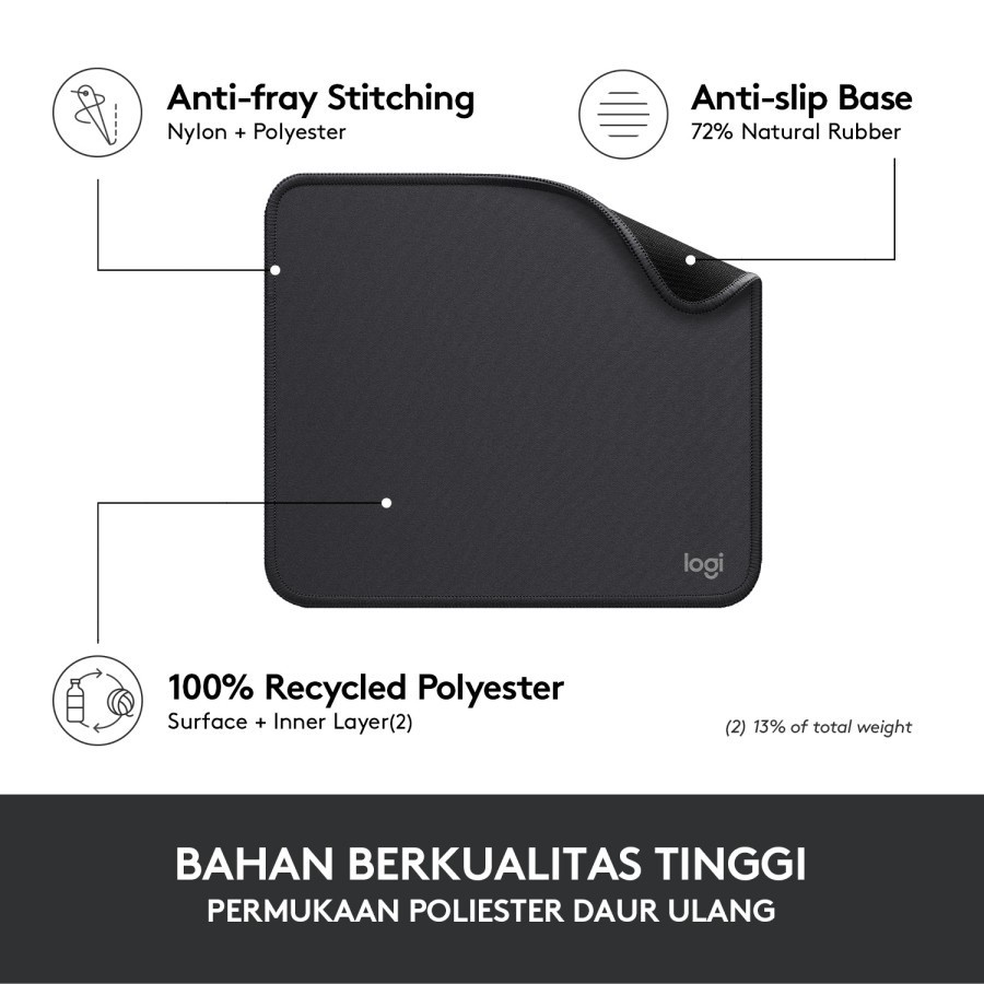 Logitech Mouse Pad Studio Series - Mousepad
