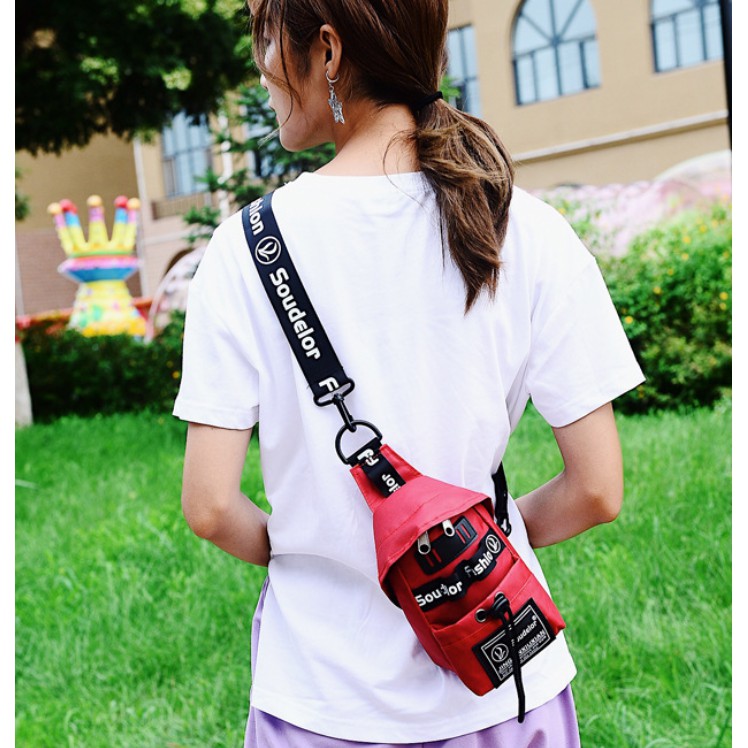 Grosir - T115 Waist Bag Soudelor / TasSlempang / Tas Wanita /  Slingbag / Tas Fashion / Import Batam