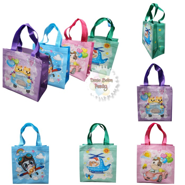 Tas Souvenir Ulang tahun / Goodie Bag / Tas Ulang Tahun TRANSPORT-S