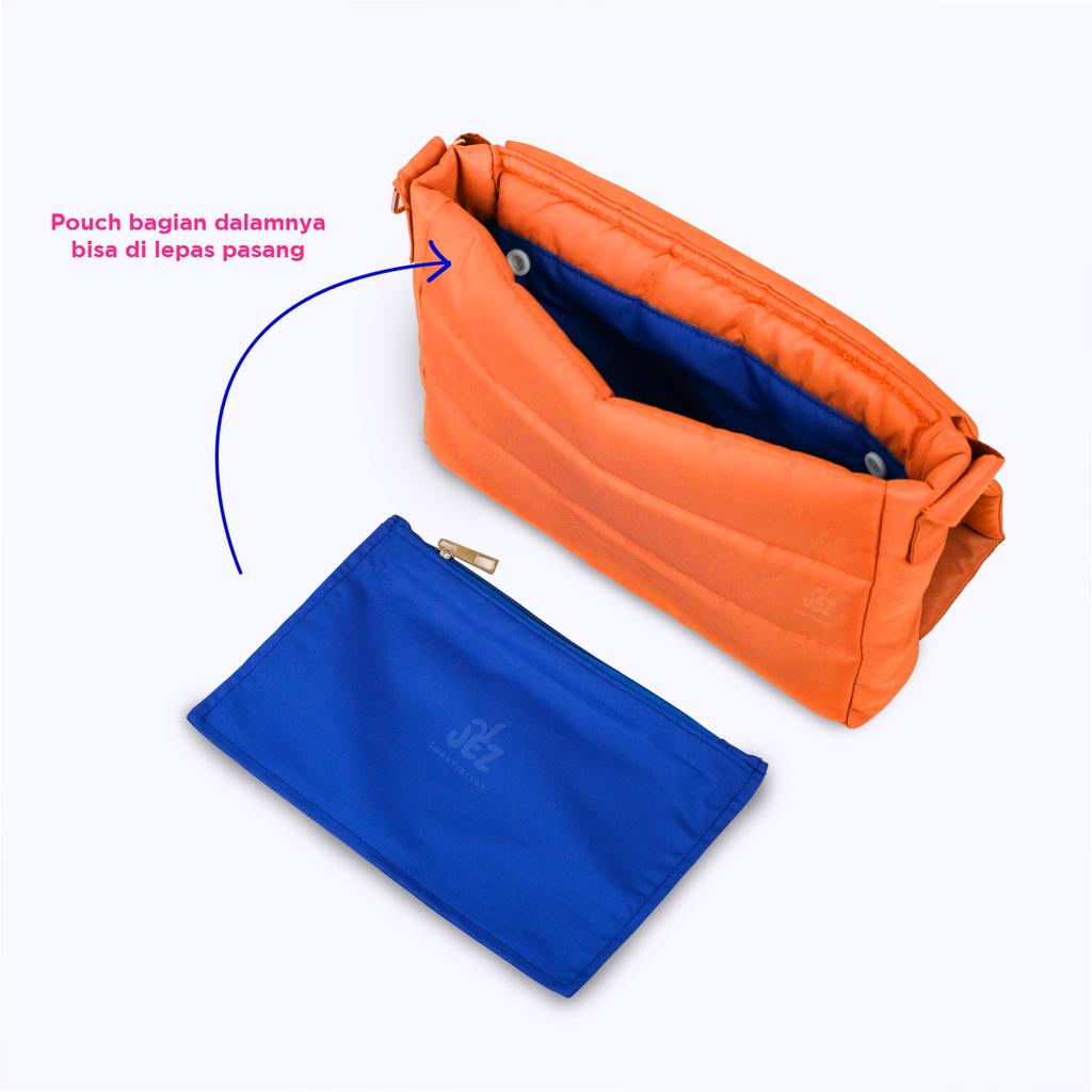 Puff Puff - Puffy Bag BEYOND Poofy Bag WaterProof / Tas Selempang Pillow Parasut / Tas Fashion Wanita / Sling Bag / Shoulder Bag