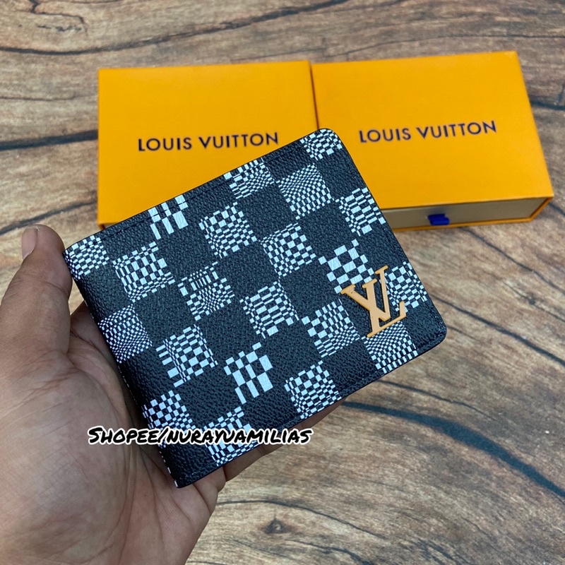 dompet pria louis vuitton import premium dompet lipat pria import dompet cowok lv