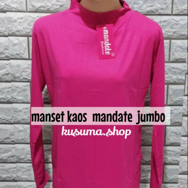 MANSET KAOS  ukuran xxl LD 92-102 cm BAHAN RAYON PREMIUM