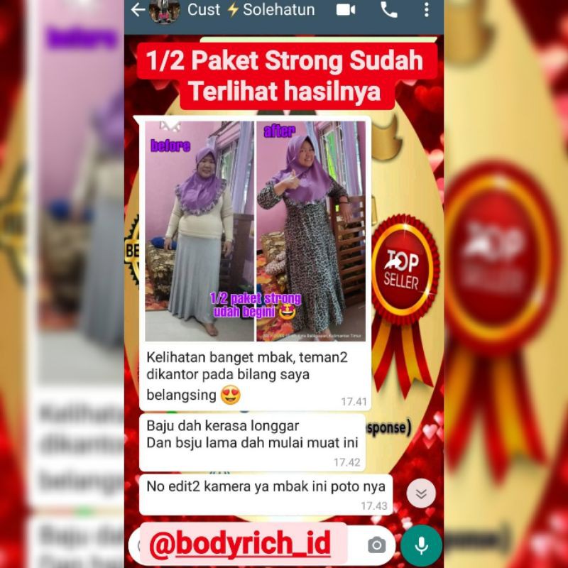 KURUS KILAT Slim Booster Strong Pelangsing Badan Obat Diet Herbal Ampuh Penurun Berat Badan