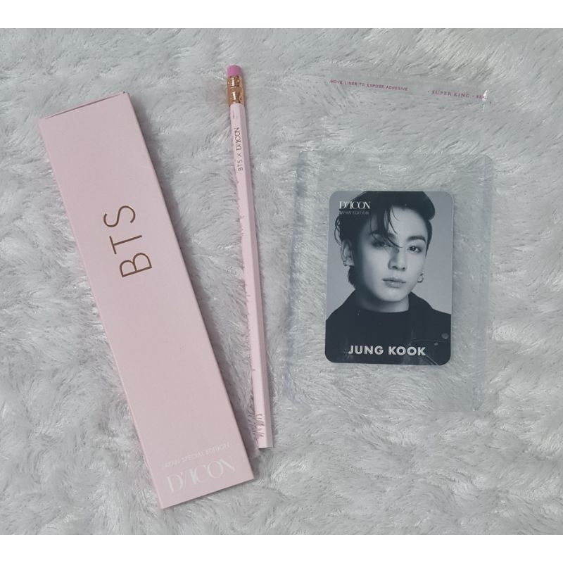 Ready PC JK BTS x Dicon Special JAPAN (pensil1ea+box)