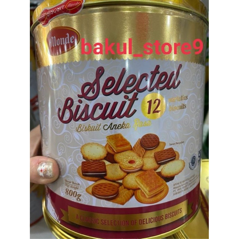 Monde Selected Biscuit Gold 800 Gram