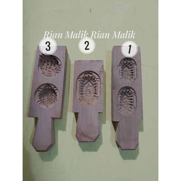 cetakan kue ku kayu / kue tok