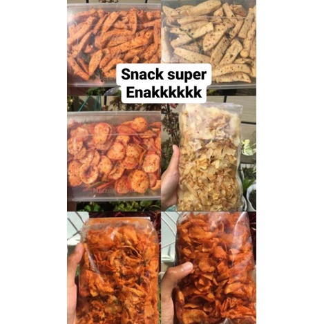 

MURAHH Snack Kripset Basreng Pedas Super Enak