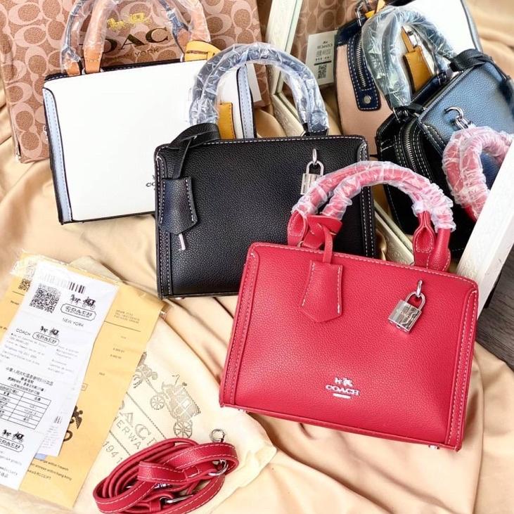 Model Baru.. COC COA CO MICRO ZOE BAG TAS FASHION IMPORT BRANDED BEST SELLER | Tas Coach Zoe Middle 