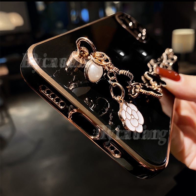 Casing Silikon VIVO V23 V21e V20 V20SE V21 V11i V9 V5 V15 Y85 Y83 Y66 Y67 Y51 2020 S12 Pro Motif Daun Clover