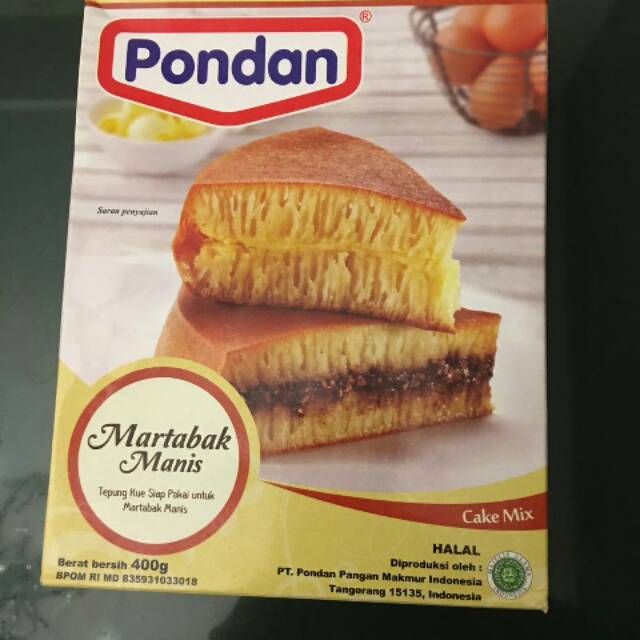 

Pondan martabak manis