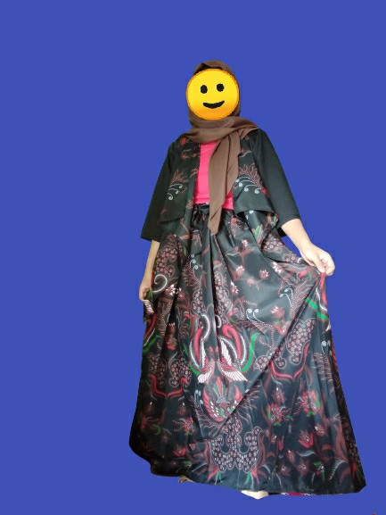 Batik Set Adhikara Himalaya Oku Setelan Rok & Outer Motif Batik Solo Ori Brand Svj Batik