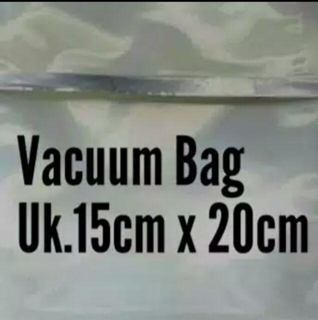 Plastik Vacum Bag / Plastik Vacuum / Plastik Vakum Uk 15cm X 20cm (100 Lbr)