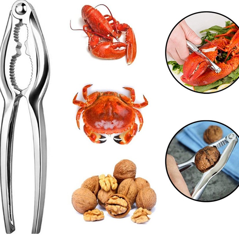 

Tang Pemecah Kepiting Lobster Alat Penjepit Walnut Kacang Stainless
