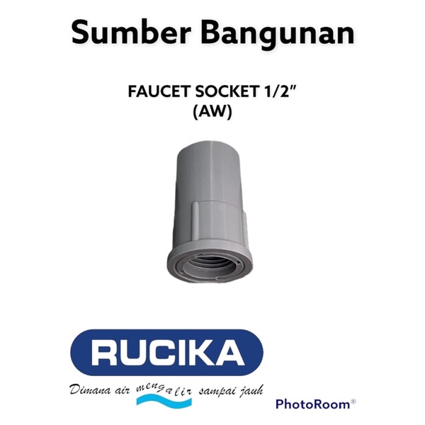 Jual Faucet Socket Aw Socket Drat Dalam Sdd Rucika Shopee Indonesia