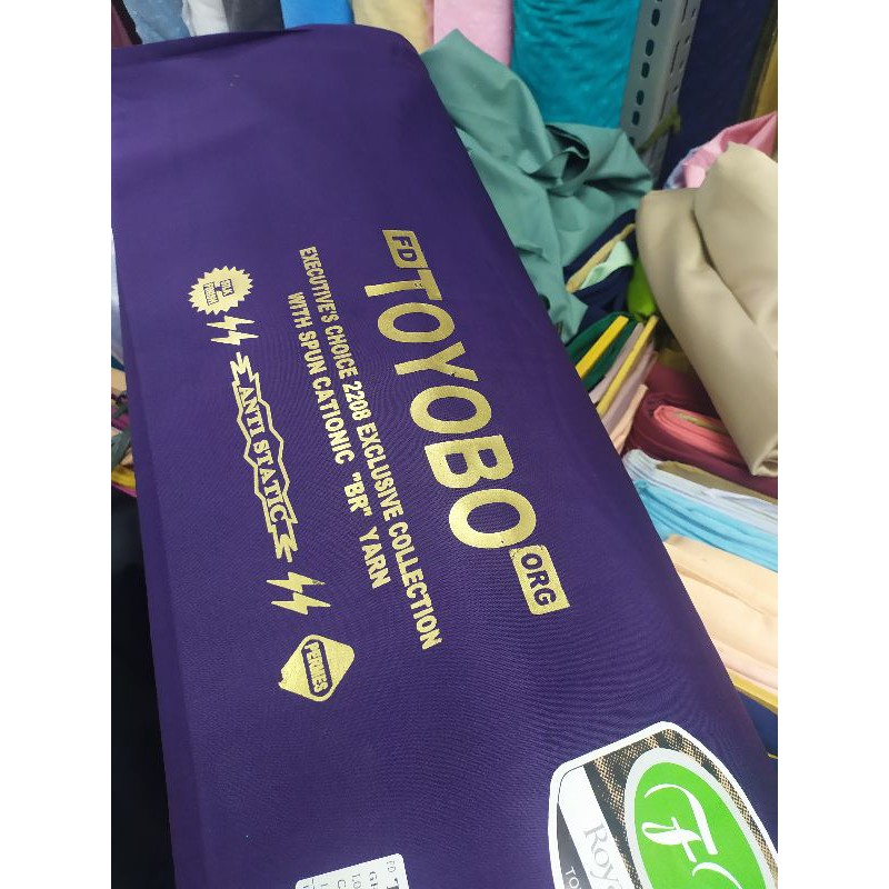 TOYOBO.BAHAN KATUN. KATUN TOYOBO. KATUN HALUS.ORIGINAL (persetengah meter)