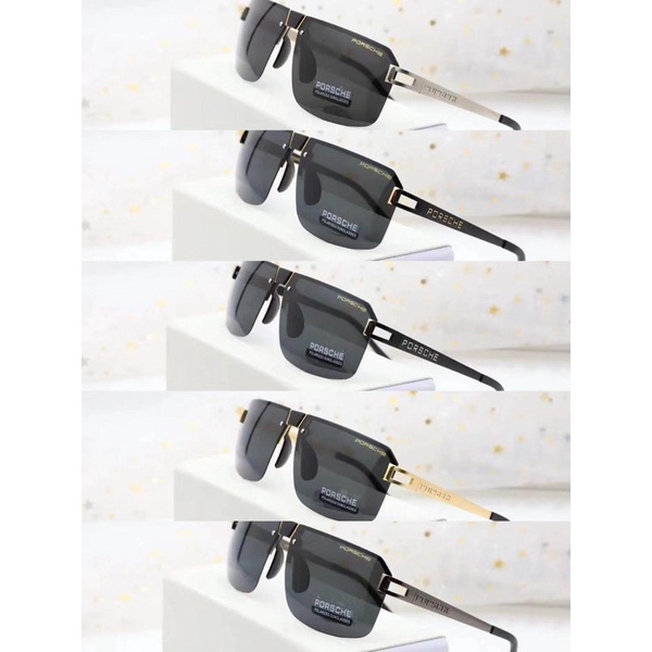 Sale!! Sunglasses Pria - Kacamata Hitam Porsche Design 8722 Polarized- kacamata pilot keren mewah